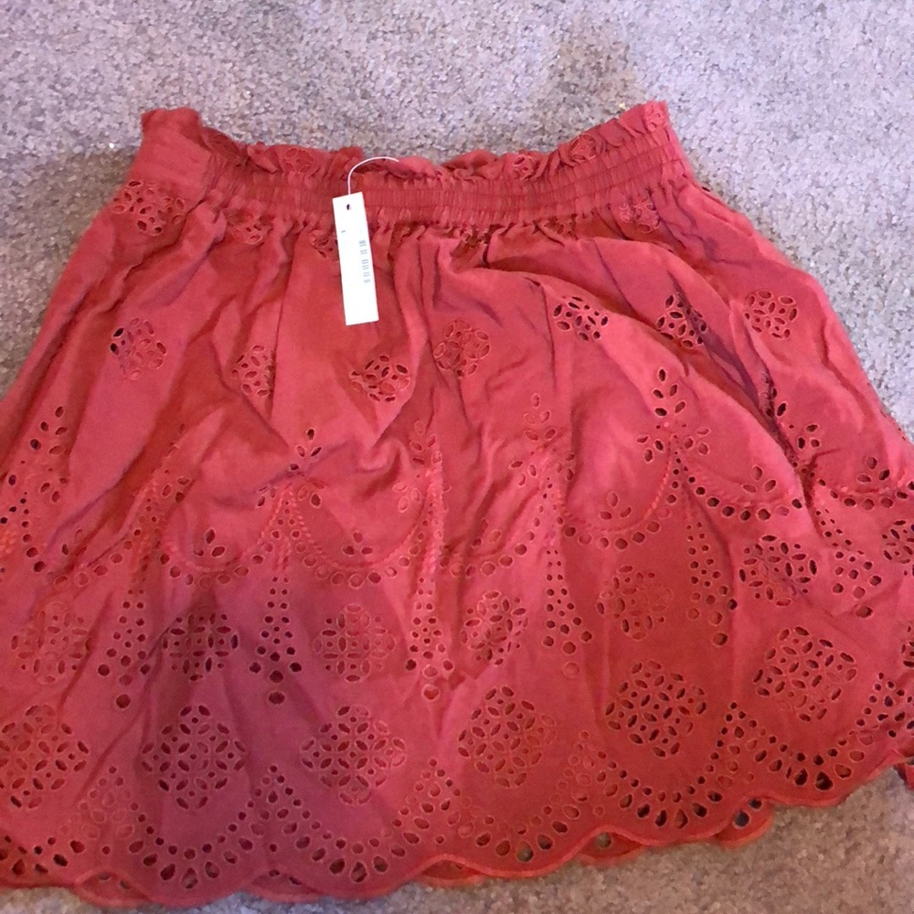 Madewell eyelet skirt - Picture 1 of 2